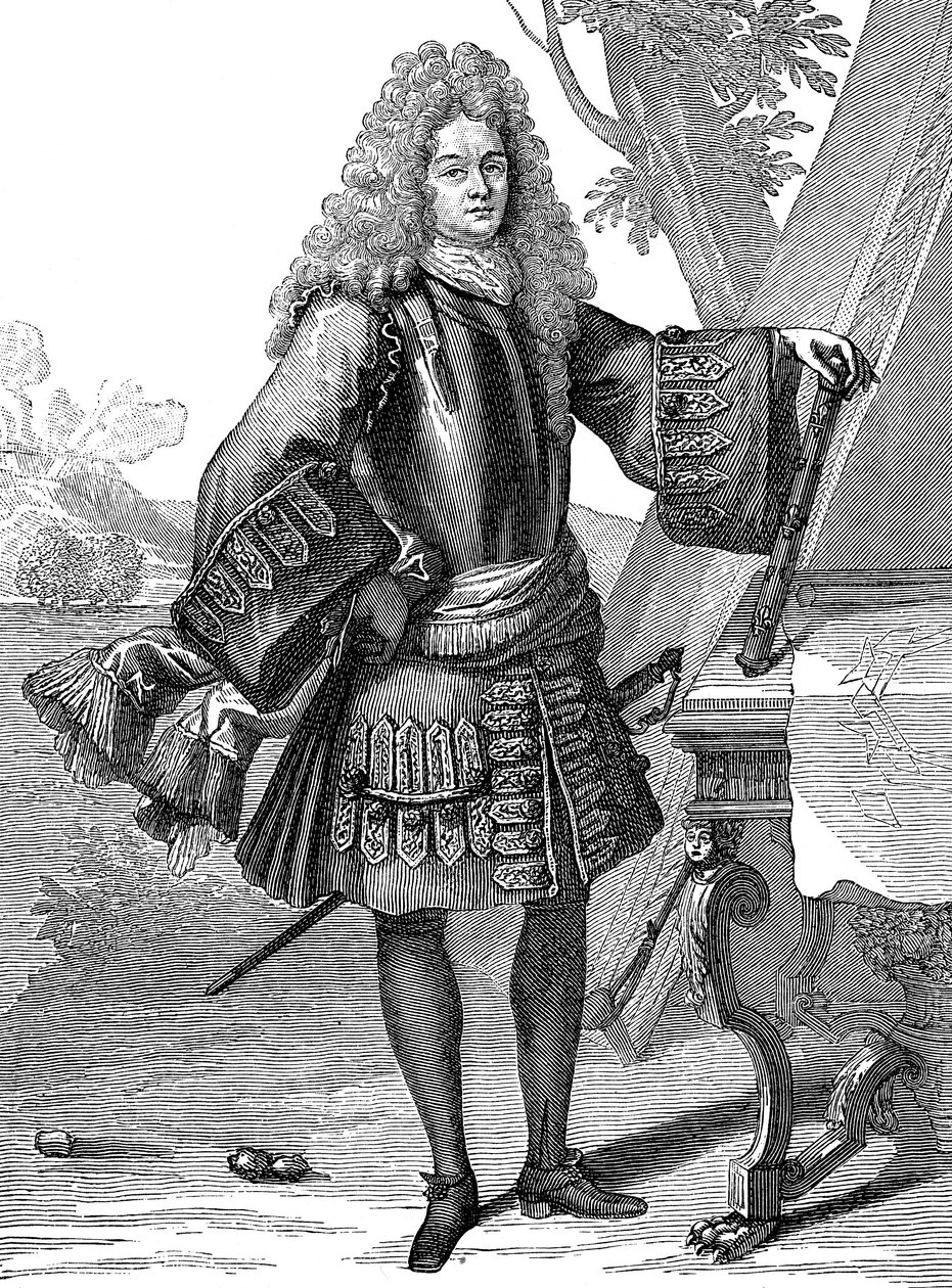 Sebastien Vauban, Fransız askeri mühendis, c1680 by Unbekannt