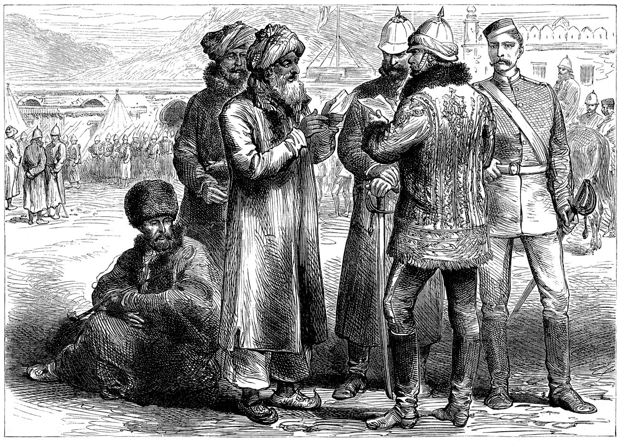 İkinci İngiliz-Afgan Savaşı 1878-1880, 1880 by Unbekannt