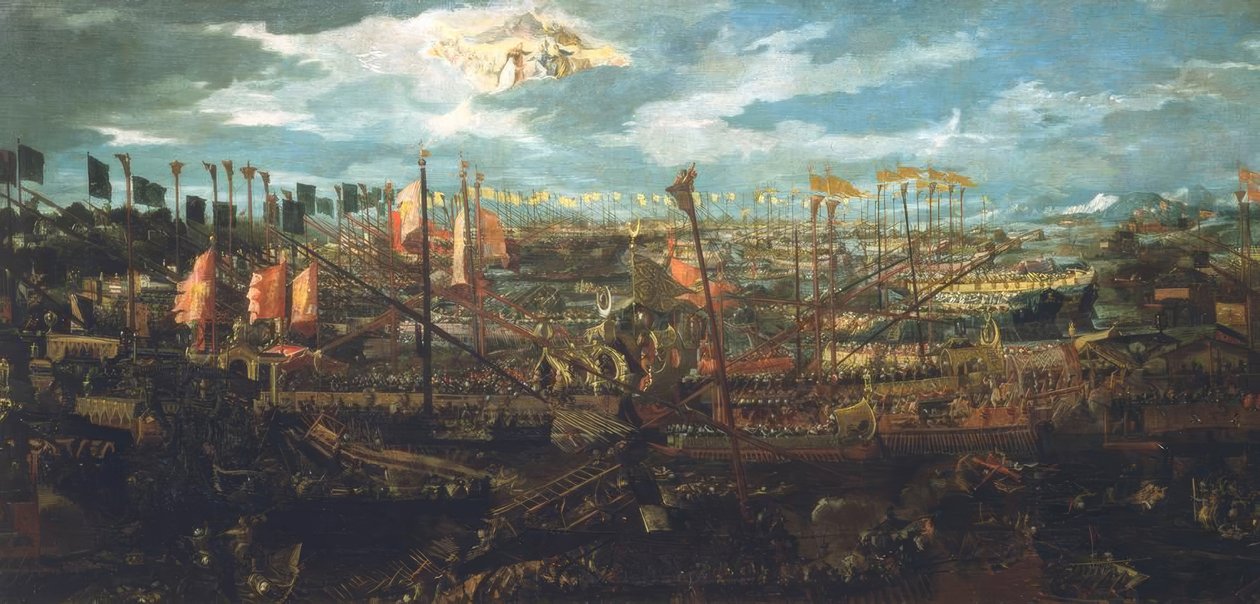İnebahtı Savaşı 1571 / venez. Mücevher by Unbekannt