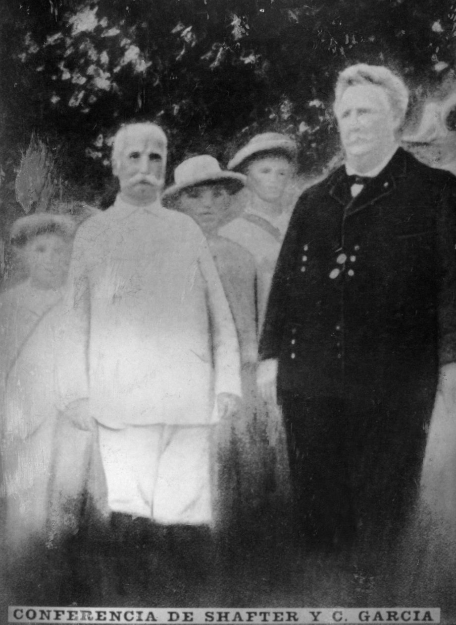 Shafter ve Garcias konferansı, 1898, 1920