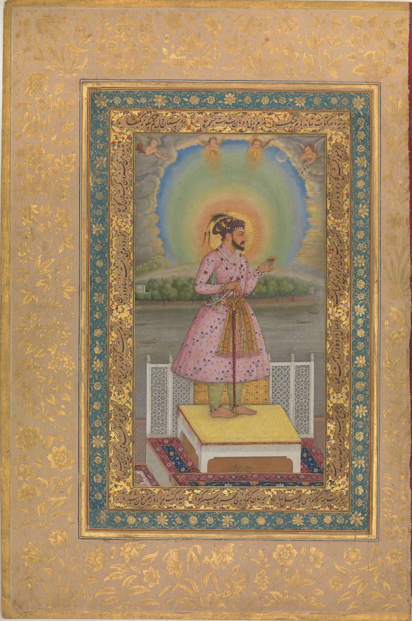 Bir Terasta Şah Cihan, 1627. by Unbekannt