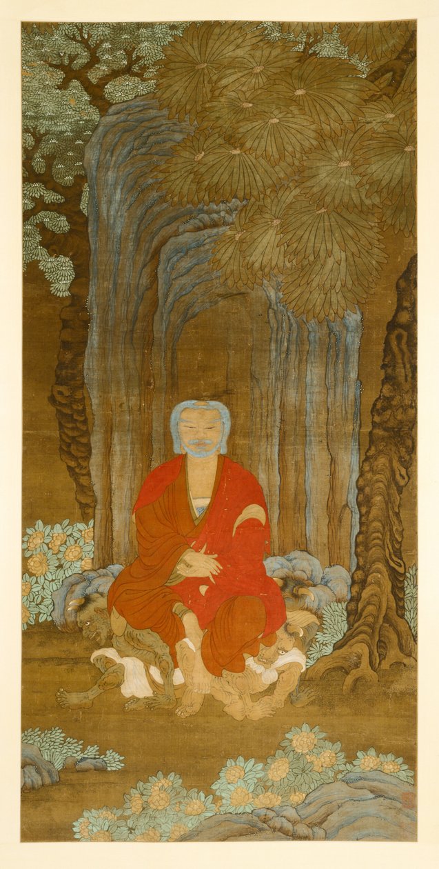 Bodhi Ağacının Altında Sakyamuni, 1600-50. by Unbekannt