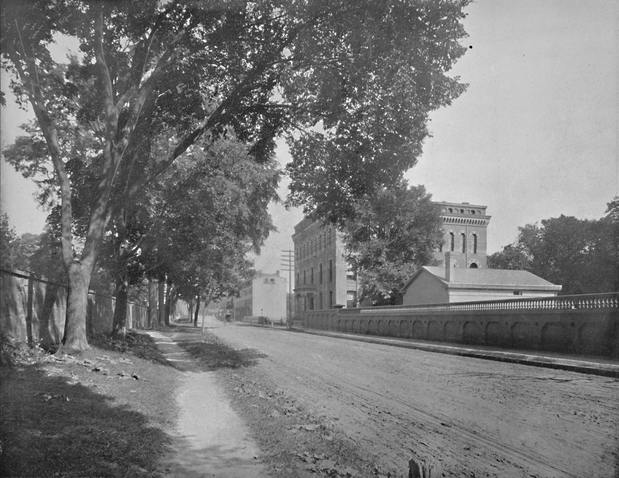 Sheffield Hall, Yale Koleji, New Haven, Connecticut, c1897. by Unbekannt