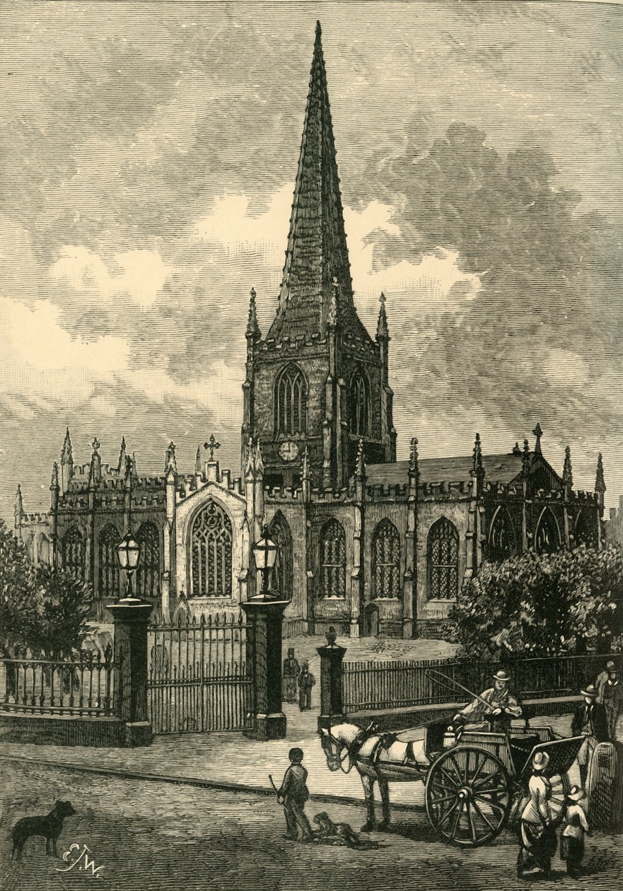 Sheffield Bölge Kilisesi, 1898. by Unbekannt