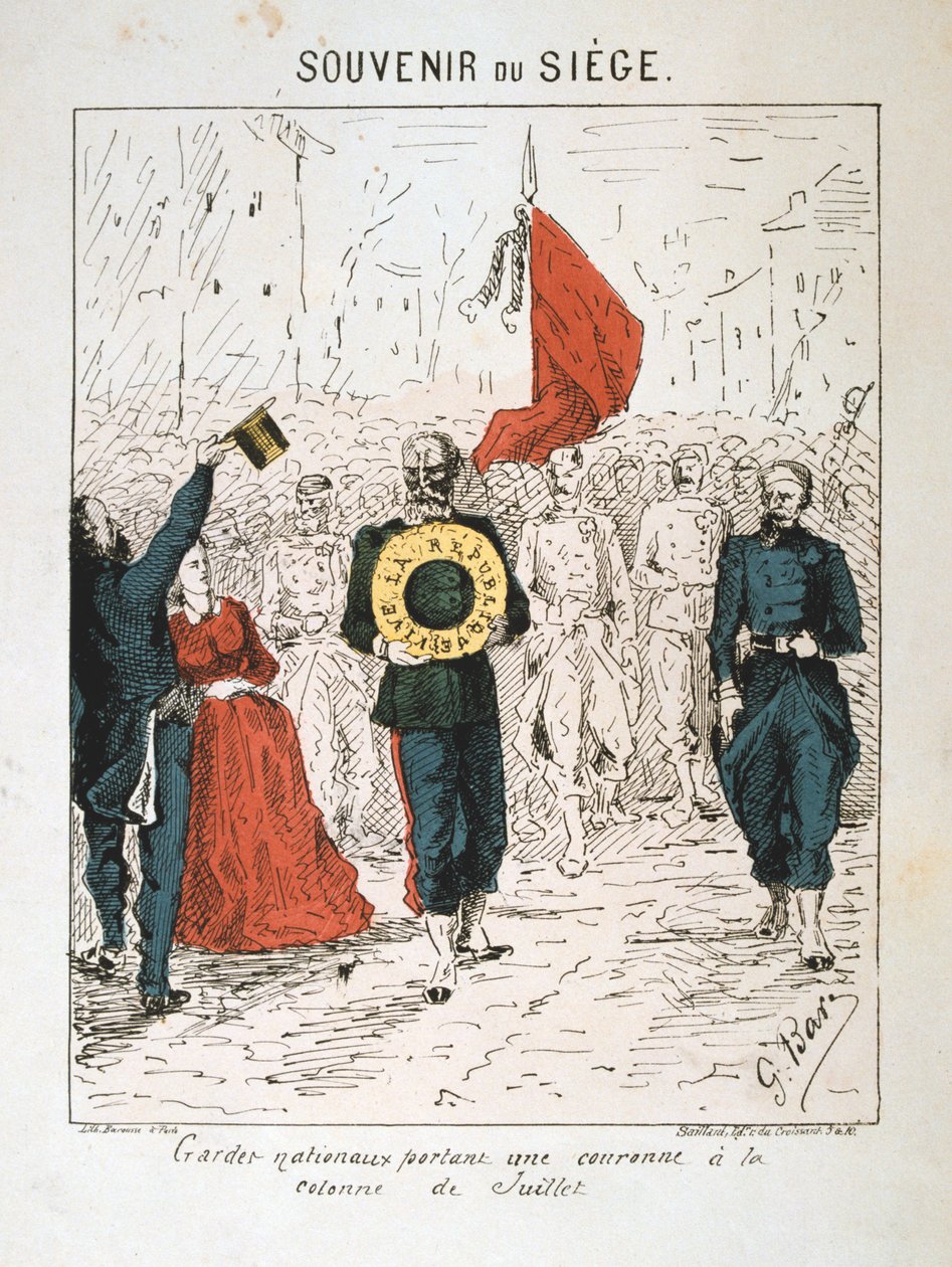 Siege of Paris, 1870-1871. by Unbekannt