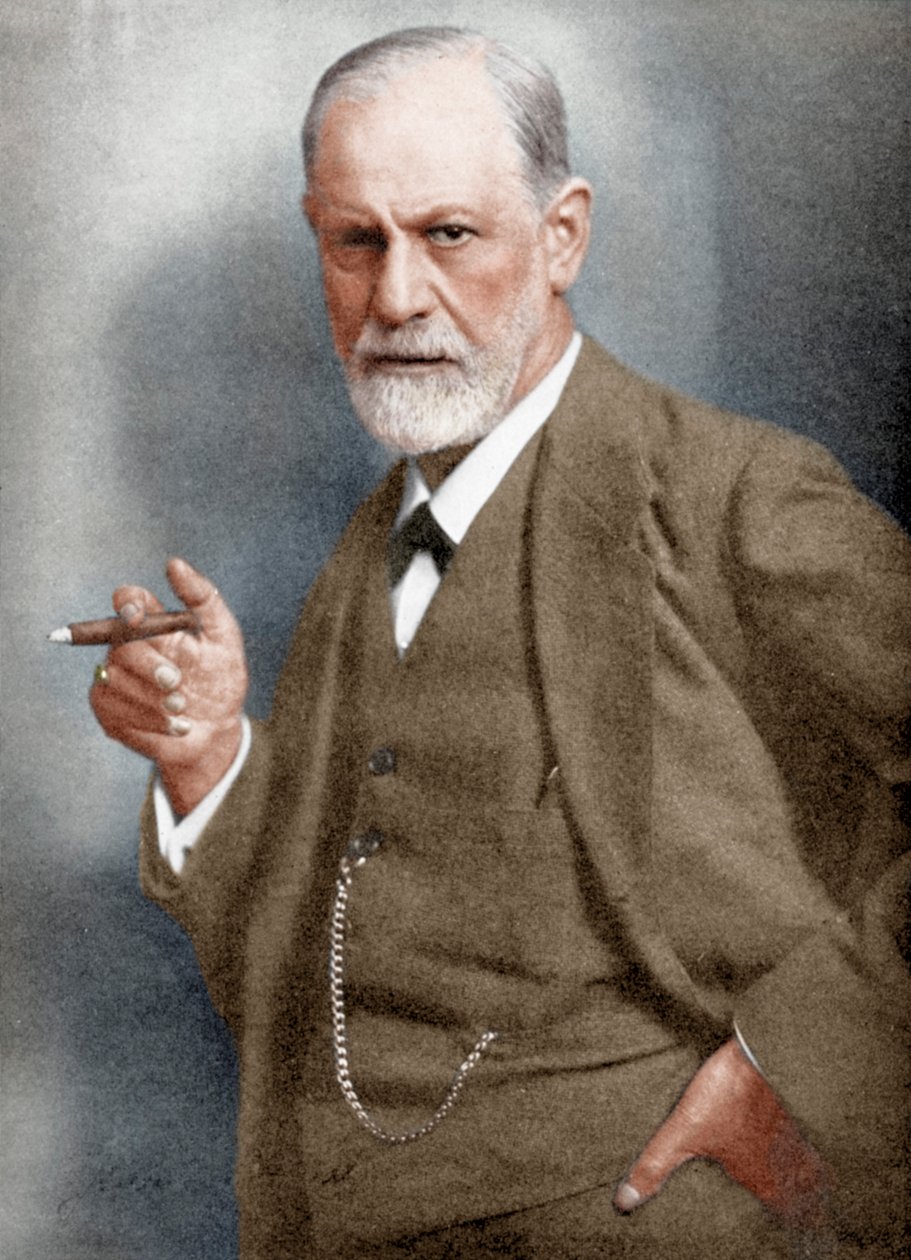 Sigmund Freud 1856-1939, Avusturyalı nörolog by Unbekannt