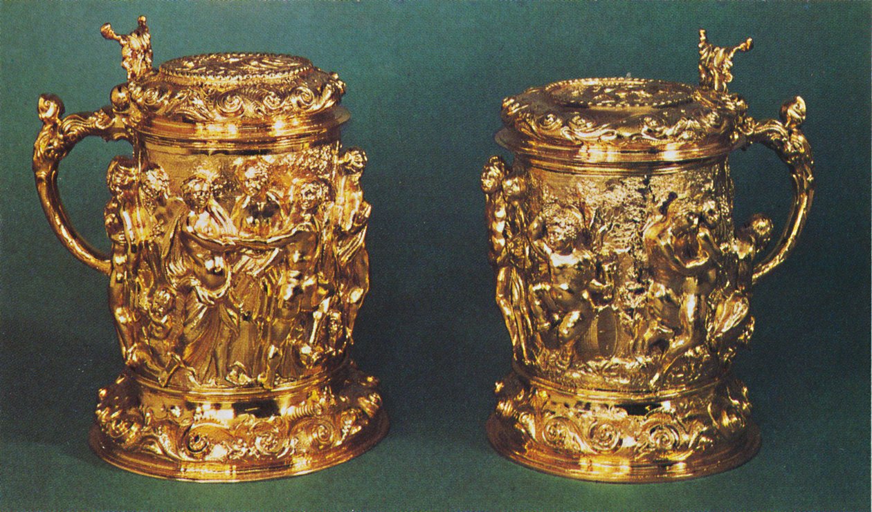 Gümüş yaldızlı maşrapalar, c.1661, 1953 by Unbekannt