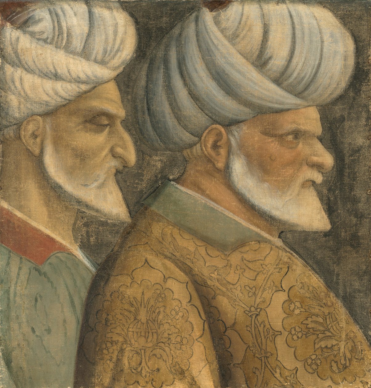 Yahudi Sinan ve Haireddin Barbarossa, c. 1535. by Unbekannt