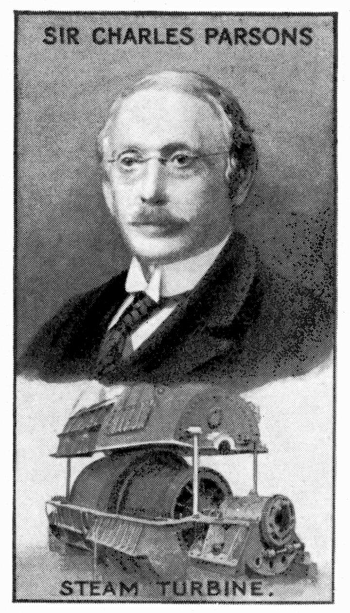 Sir Charles Algernon Parsons, İrlandalı mühendis, c1924 by Unbekannt