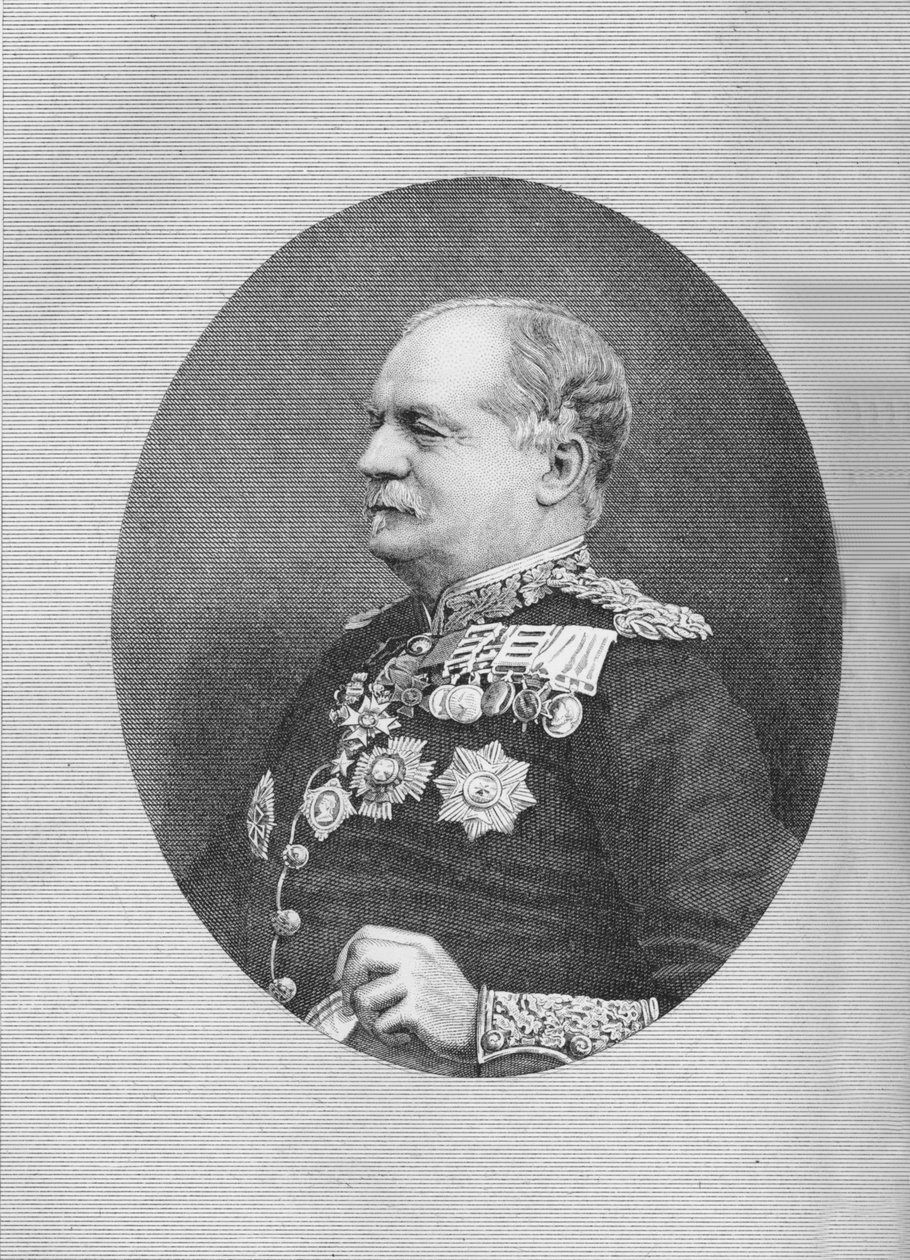 Sir Herbert Macpherson, c1882 by Unbekannt