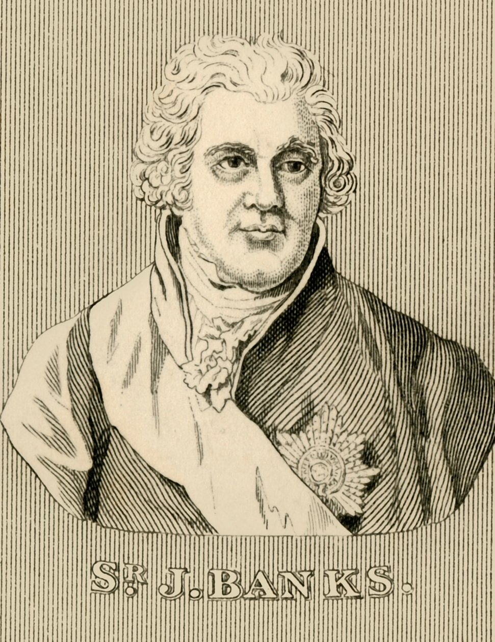 Sir J. Banks, 1743-1820, 1830. by Unbekannt