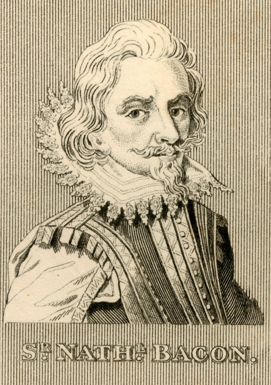 Sir Nathaniel Bacon, 1647-1676, 1830. by Unbekannt