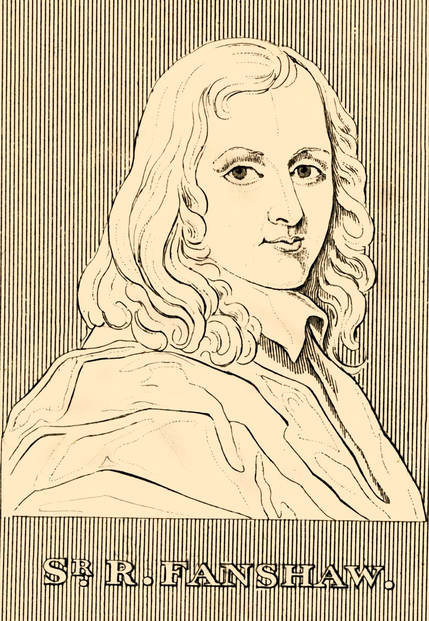 Sir R. Fanshaw, 1608-1666, 1830. by Unbekannt