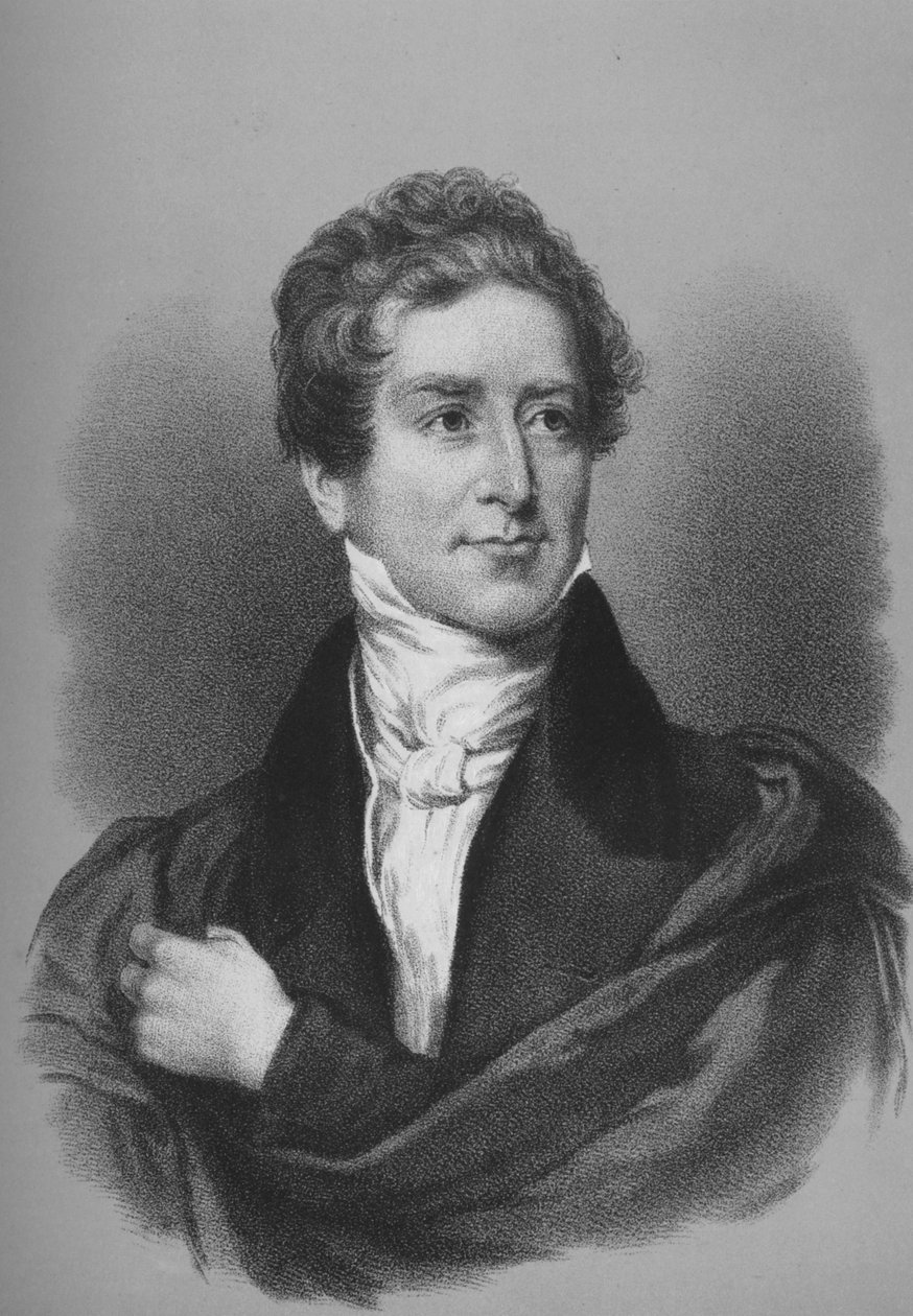 Sir Robert Peel, İngiliz devlet adamı, c1836 1936 by Unbekannt