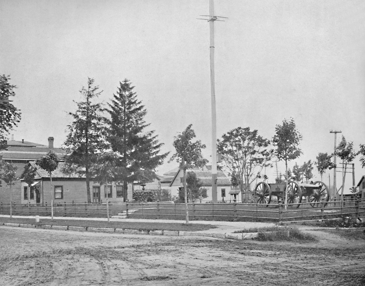Eski Fort Wayne Sitesi, Indiana, c1897. by Unbekannt