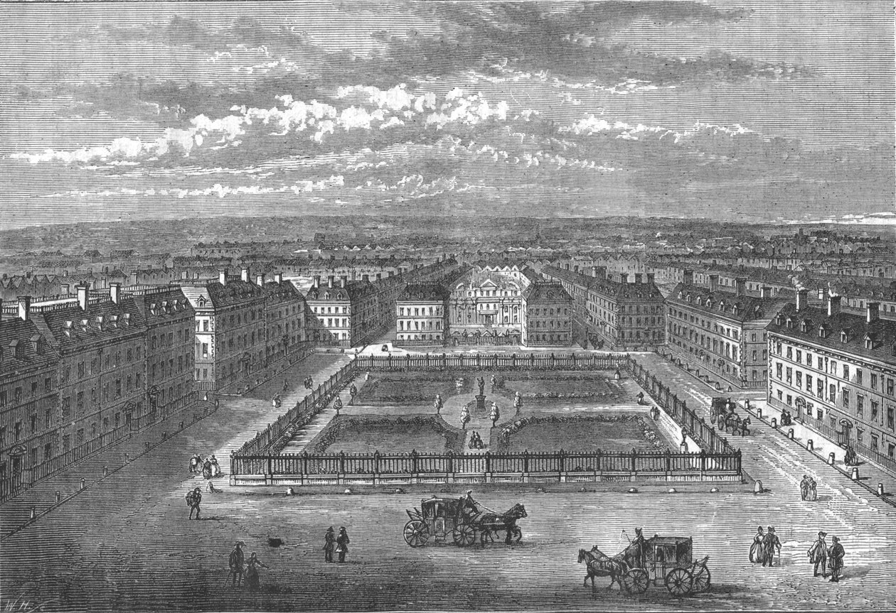 Soho Meydanı, c1700 1897 by Unbekannt