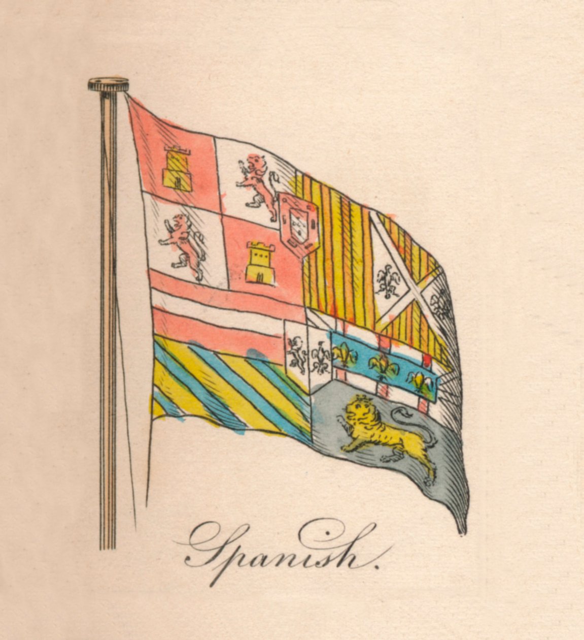 İspanyolca, 1838 by Unbekannt