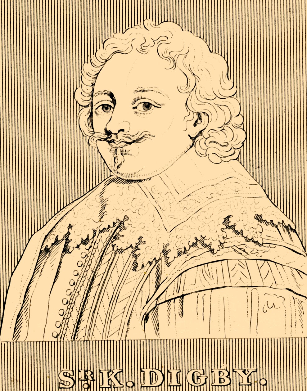 Sr. K. Digby, 1603-1665, 1830. by Unbekannt