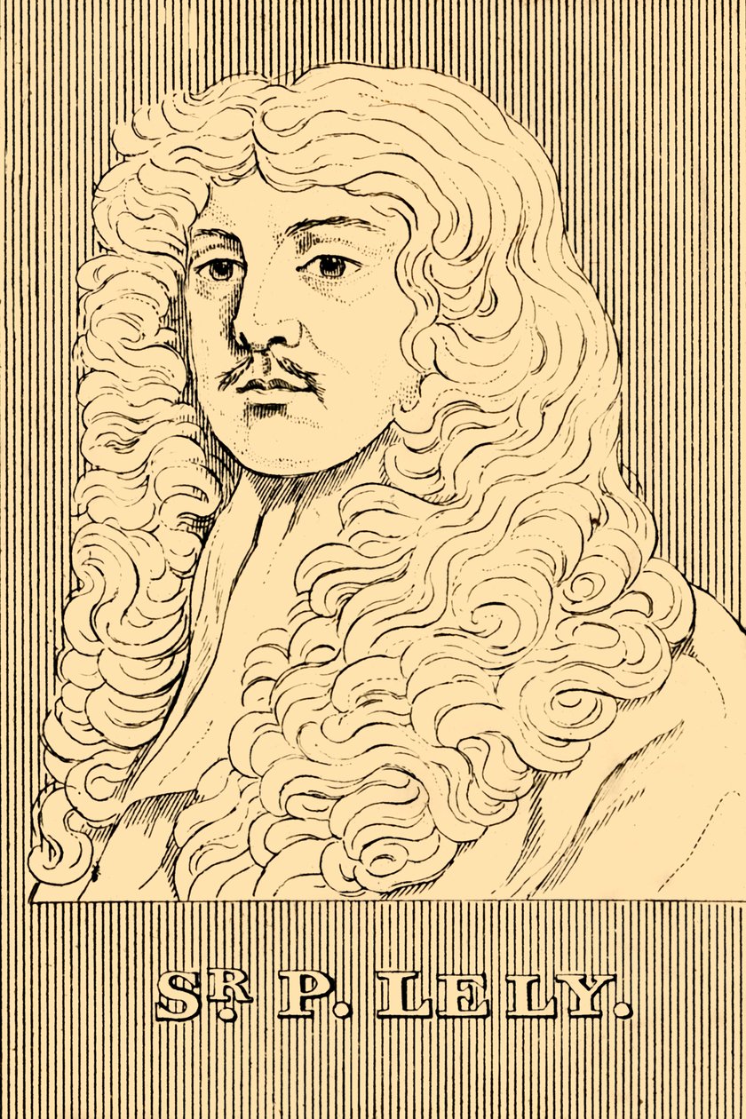 Sr. P. Lely, 1618-1680, 1830. by Unbekannt