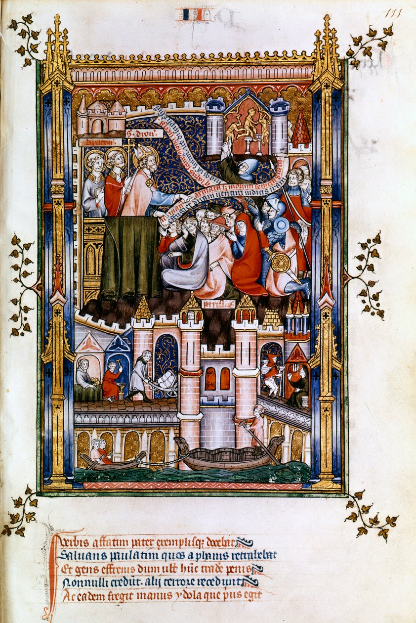 Aziz Denis vaazı, 1317 by Unbekannt