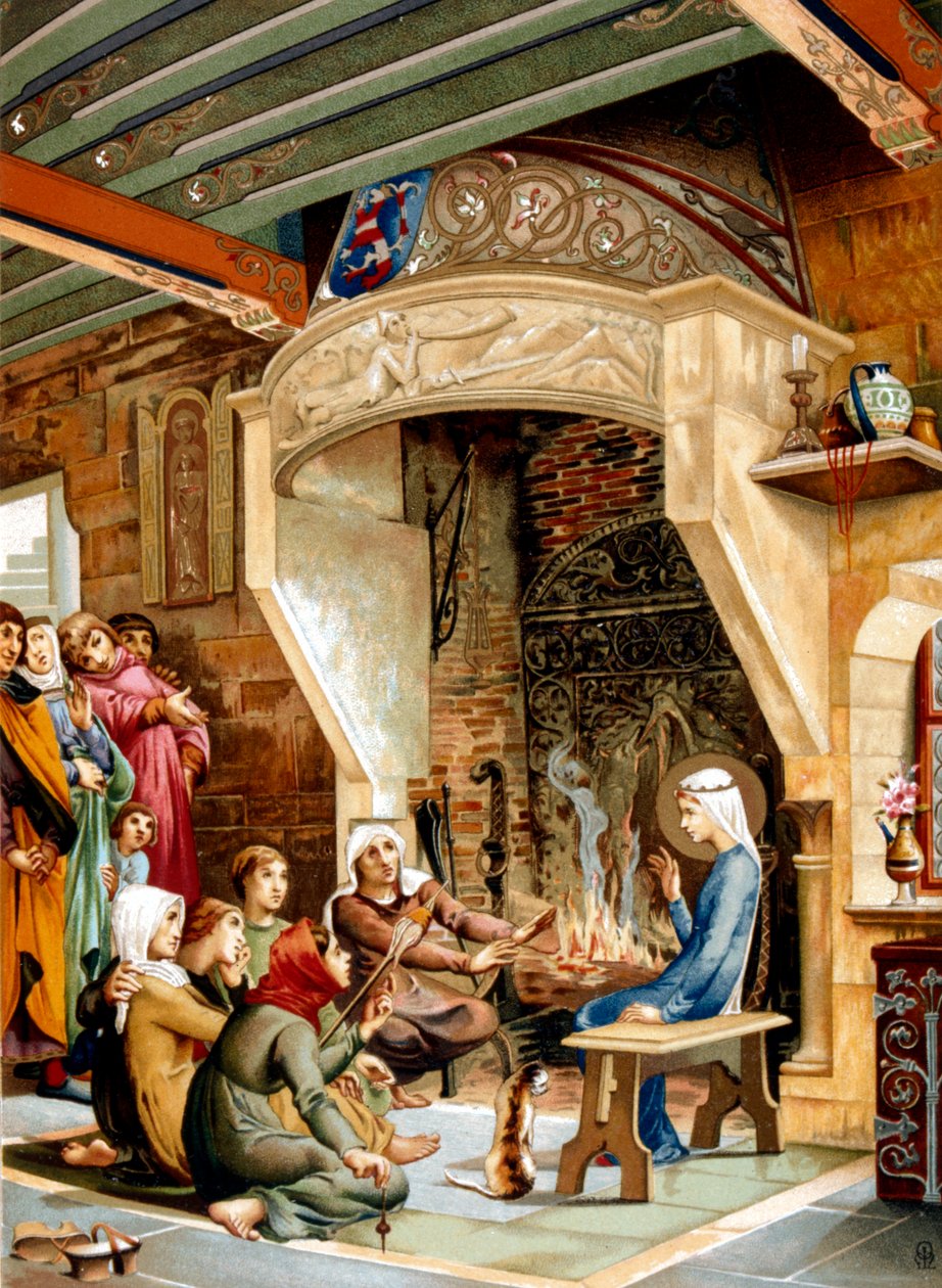 Macaristan Aziz Elizabeth, 1878 by Unbekannt