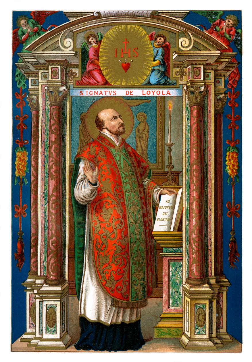 Loyolalı Aziz Ignatius, 1886 by Unbekannt