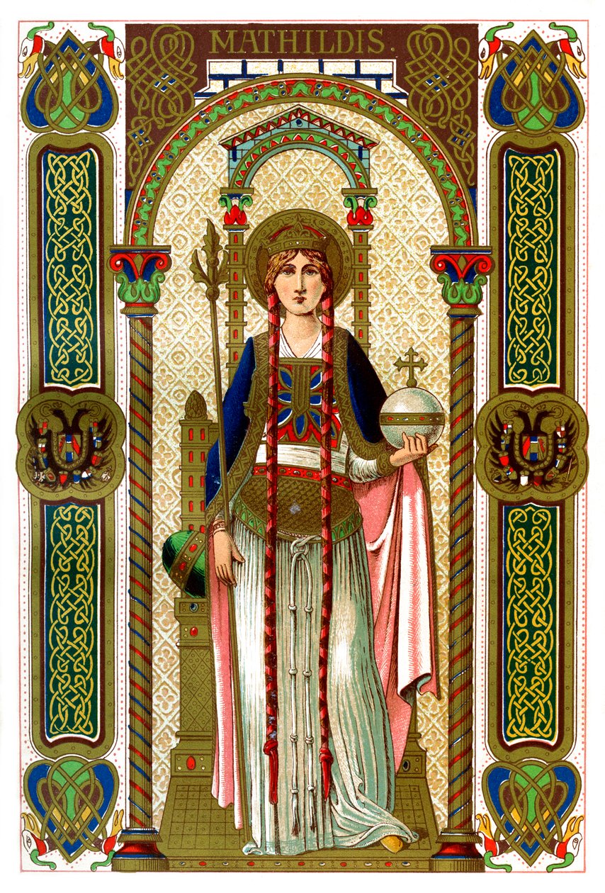Aziz Mathilda, 1886 by Unbekannt