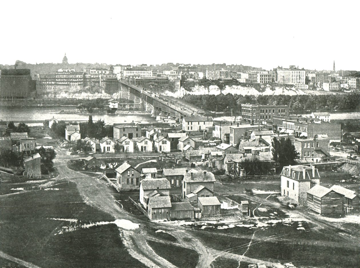 Batıdan St Paul, ABD, 1895. by Unbekannt