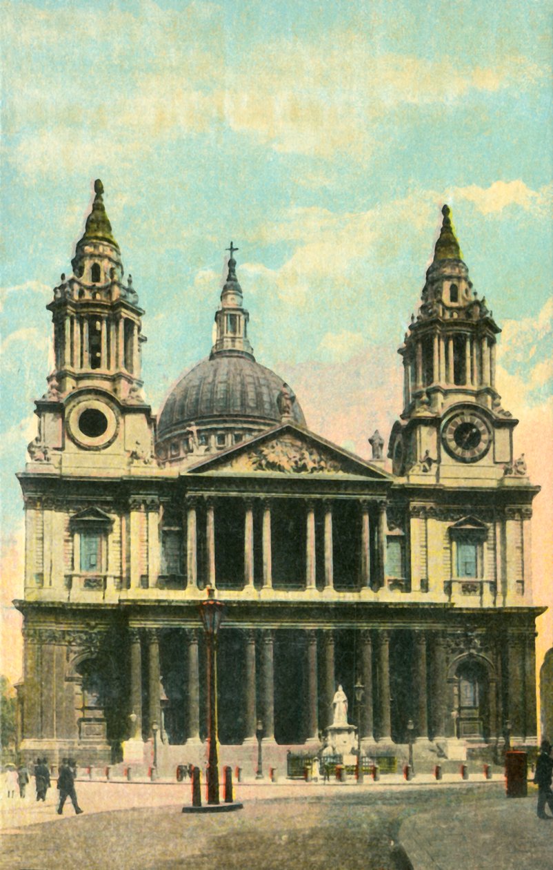 Aziz Paul Katedrali, Londra, c1910. by Unbekannt