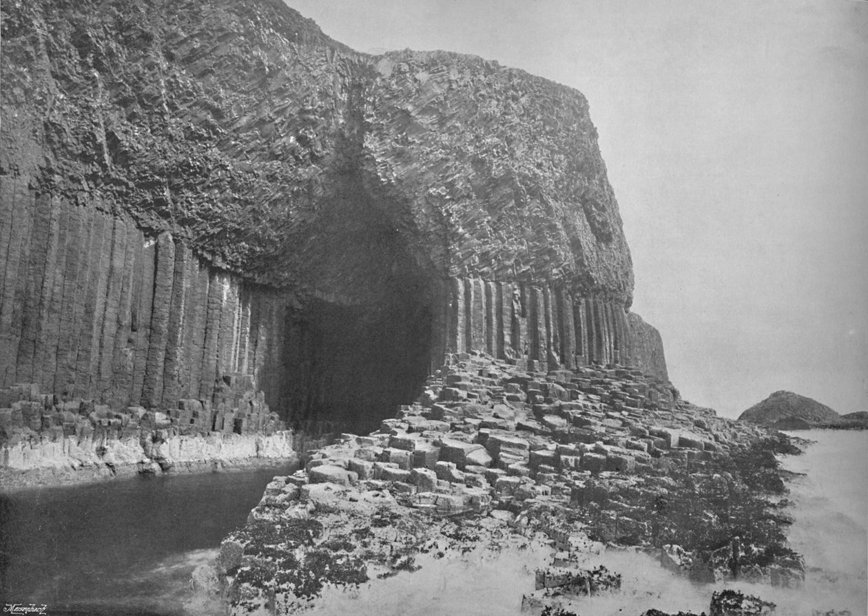 Staffa - Fingals Mağarası, 1895 by Unbekannt