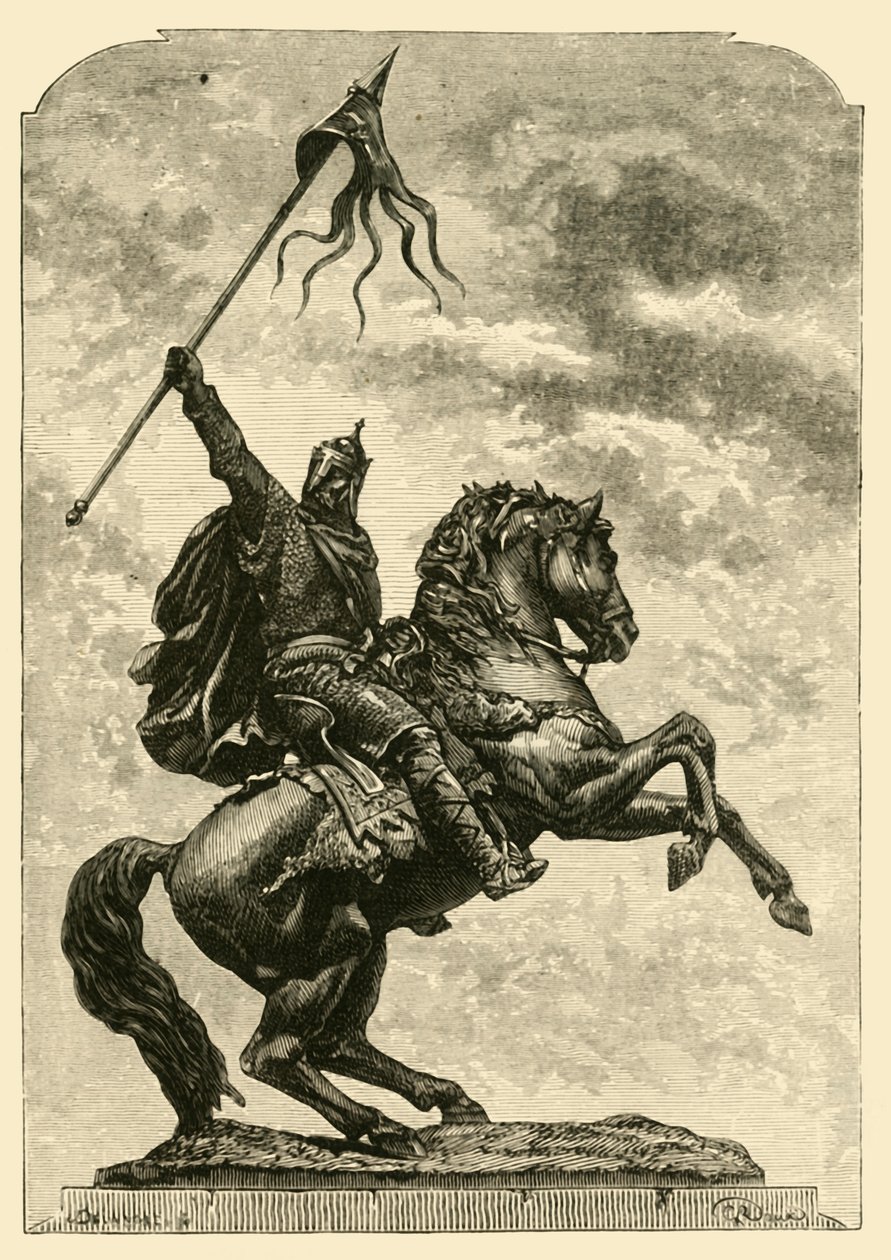 Fatih William Heykeli, Falaise, 1890. by Unbekannt
