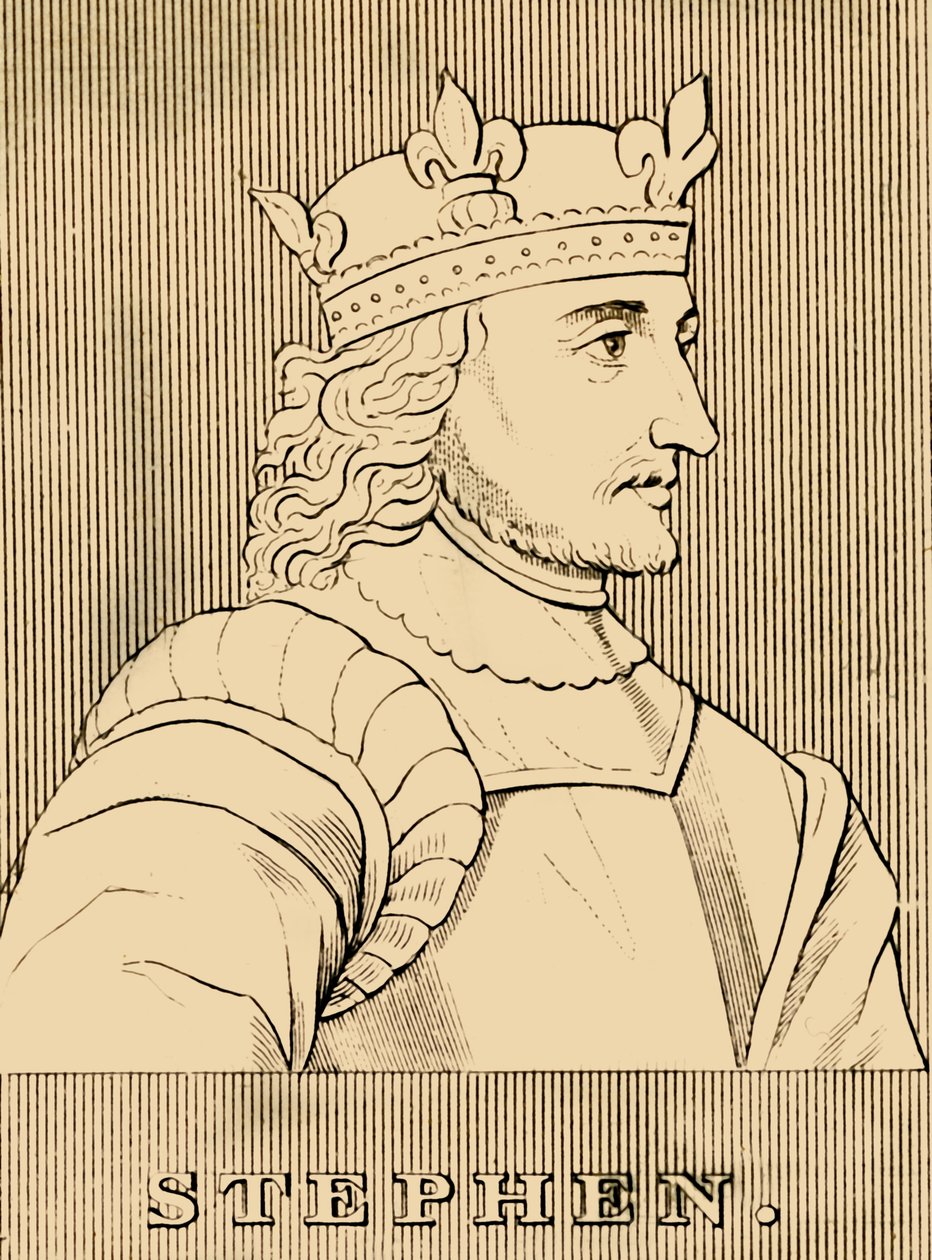 Stephen, c1096-1154, 1830. by Unbekannt