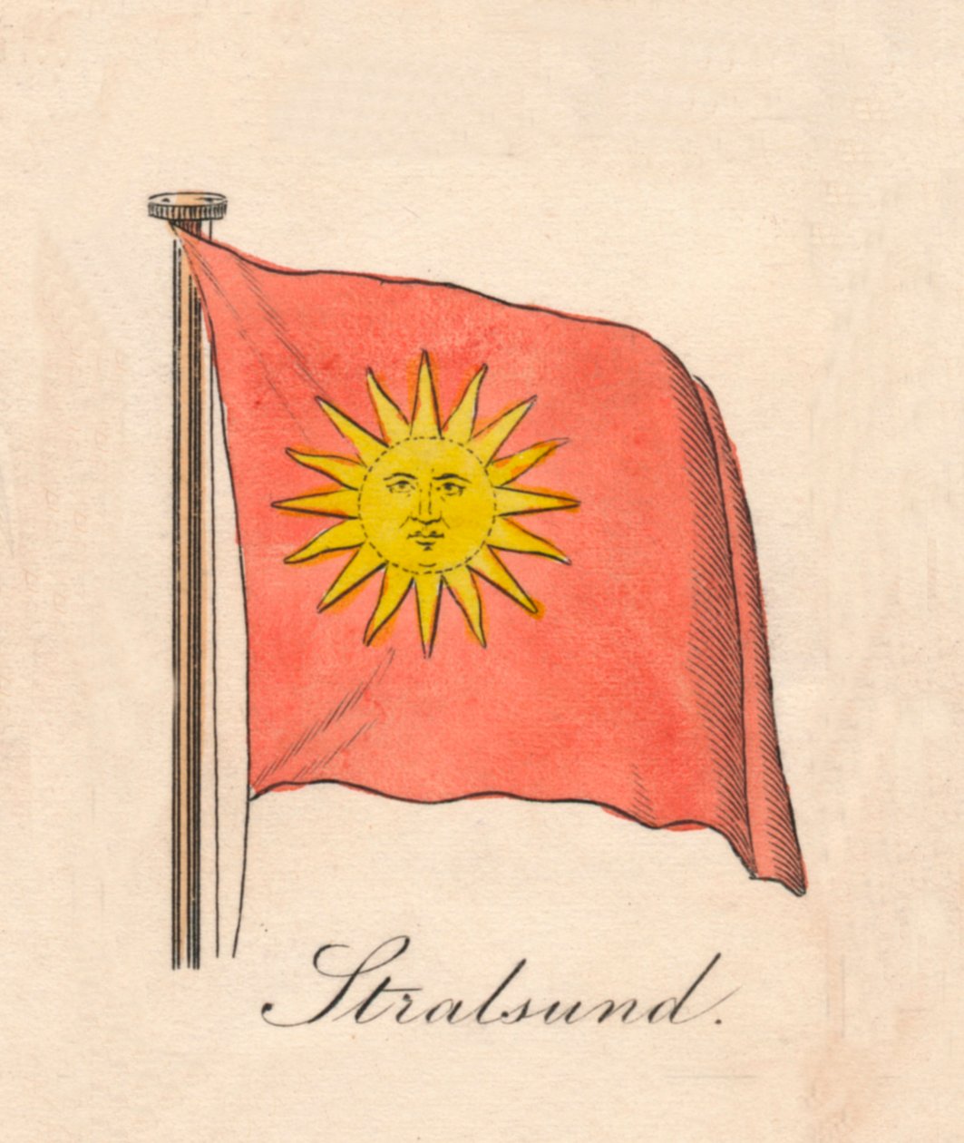 Stralsund, 1838 by Unbekannt