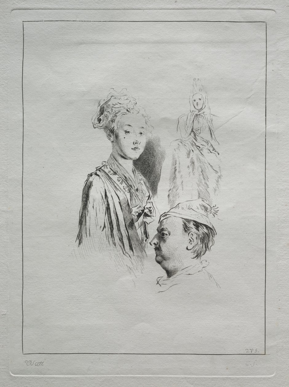 Kafalar Çalışması, 1700