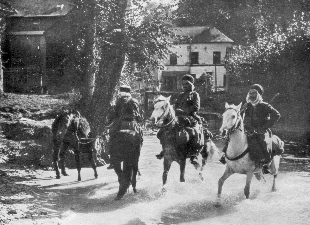 Sudanlı süvari, Fransa, 1915 by Unbekannt