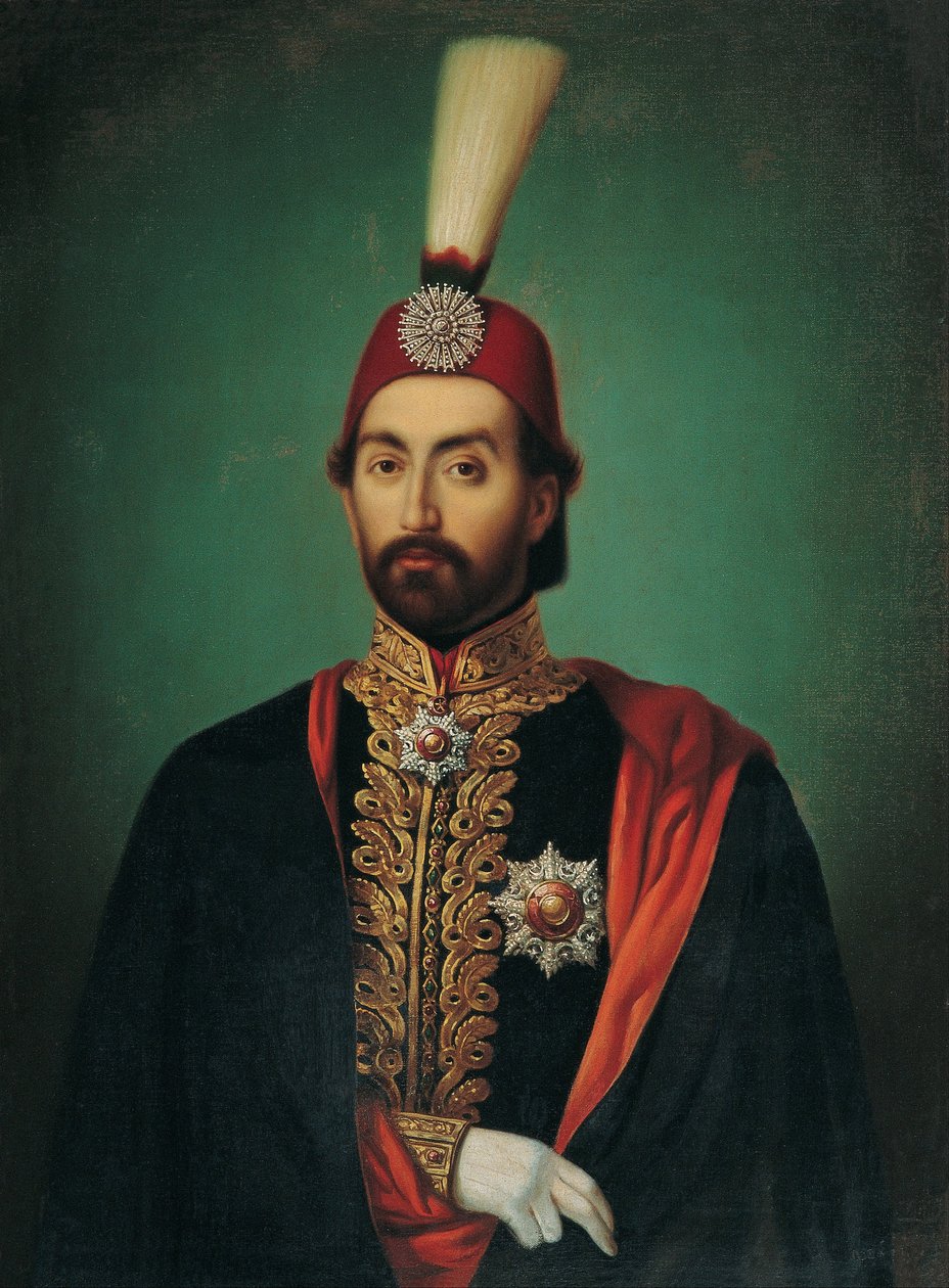 Sultan Abdülmecid I, 19. yüzyılın ortası. by Unbekannt