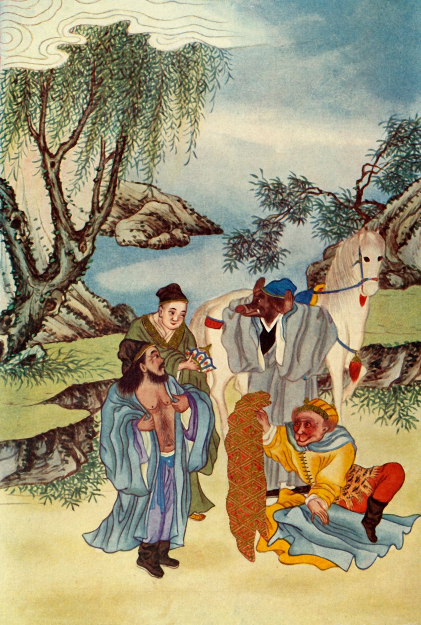 "Güneş Efendisi İçin Giysi Çalıyor", 1922. by Unbekannt