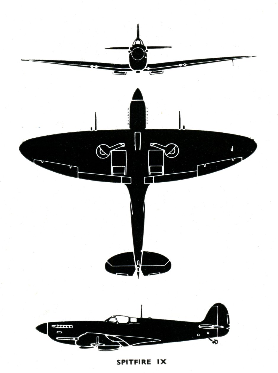 Supermarine Spitfire Mk IX, 1941 by Unbekannt