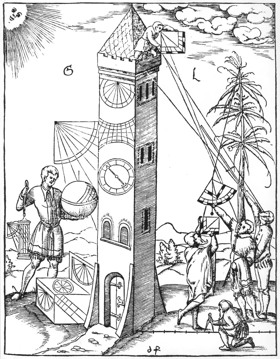 Ölçüm ve zaman işleyişi, 1551 by Unbekannt