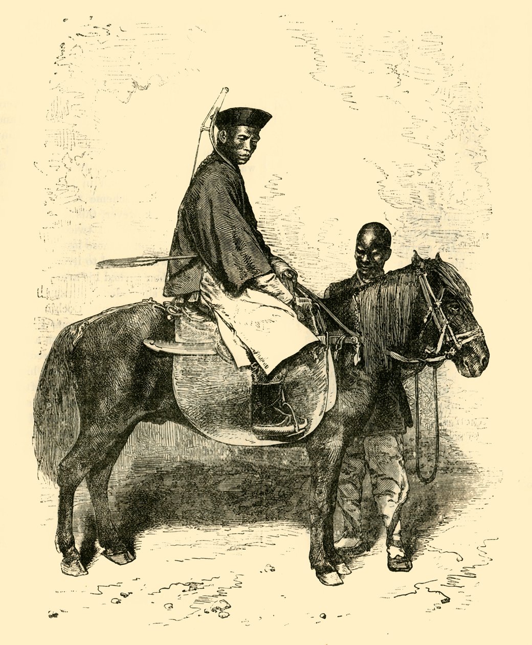 Tatar Atlı Asker, 1890. by Unbekannt