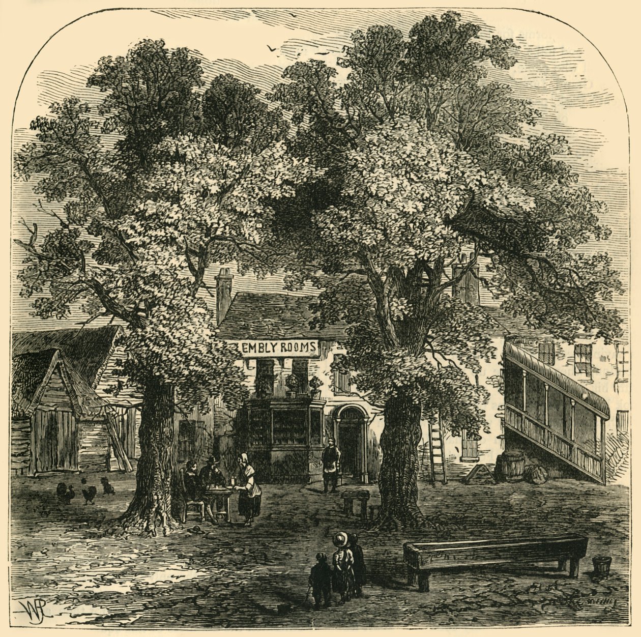 Meclis Odaları, Kentish Town, 1750, c1856. by Unbekannt