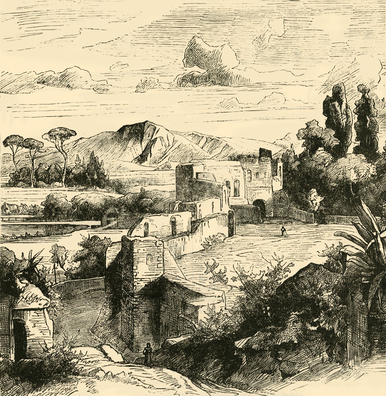 Aurelian Duvarı, 1890. by Unbekannt