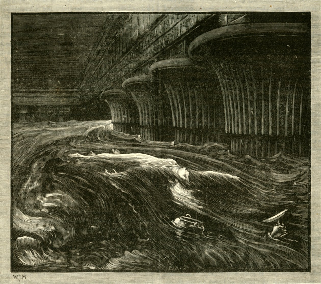 Nitocris Ziyafeti, 1890. by Unbekannt