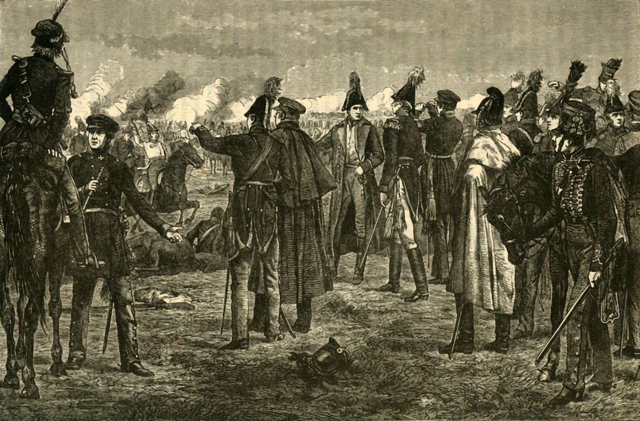 Leipzig Savaşı, 1813, 1890. by Unbekannt