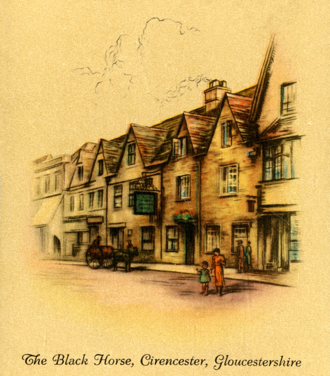 Kara At, Cirencester, Gloucestershire, 1936. by Unbekannt
