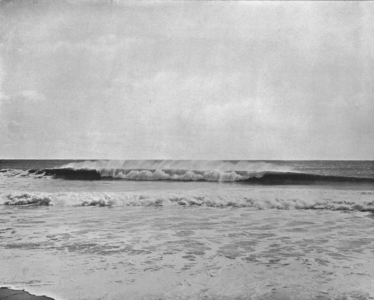 Penye Dalga, New Jersey Sahili, ABD, c1900. by Unbekannt