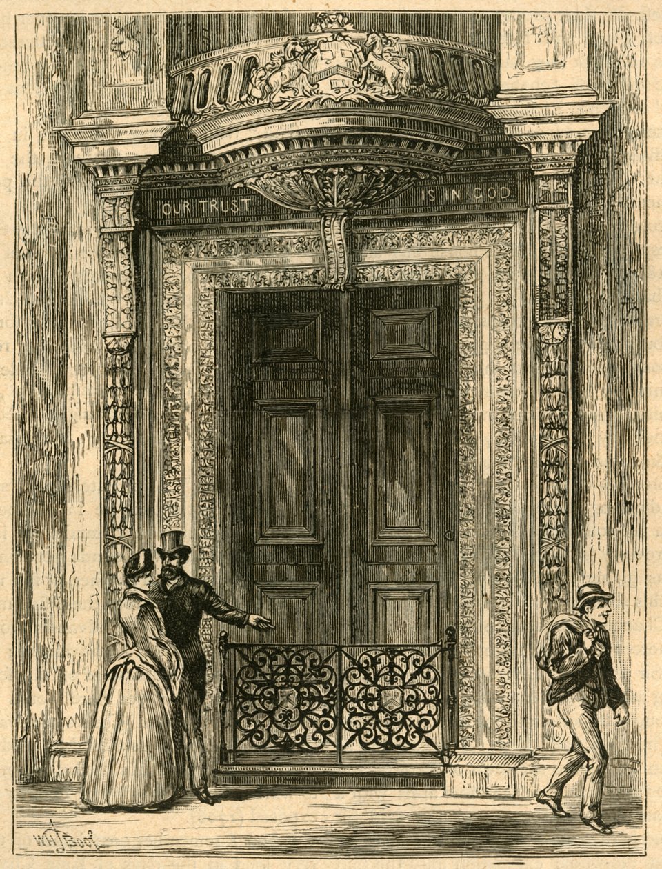 Eyerciler Salonunun Kapısı, 1897. by Unbekannt