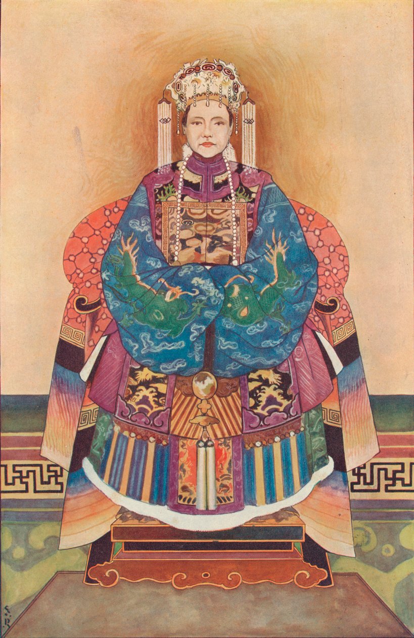 Çin'in Dowager İmparatoriçesi, 1908 by Unbekannt