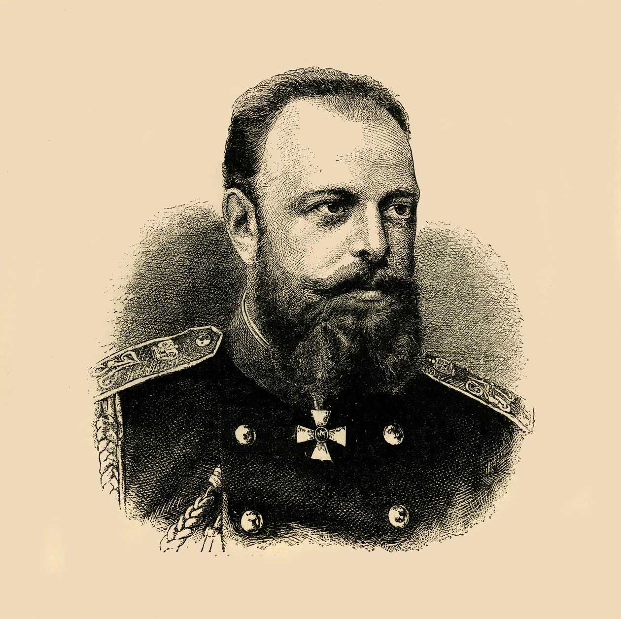 İmparator Alexander III, 1881. by Unbekannt