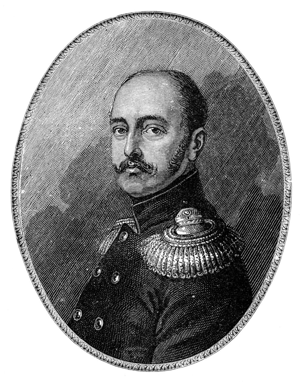 İmparator Nicholas, 1796-1855, 19. yüzyıl by Unbekannt